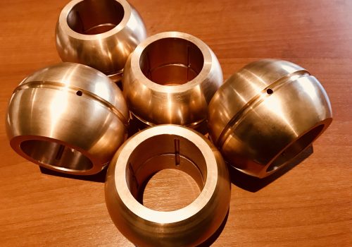 Mecanizado de esfera para CNR 447 en bronce