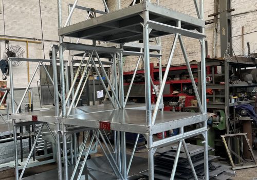 Racks industriales galvanizados